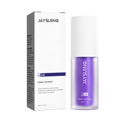 V34 Purple Toothpaste for Brightening and Freshening