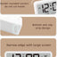 Reloj Digital Multifuncional con Brillo Ajustable