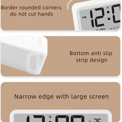 Multifunctional Digital Clock with Adjustable Brightness