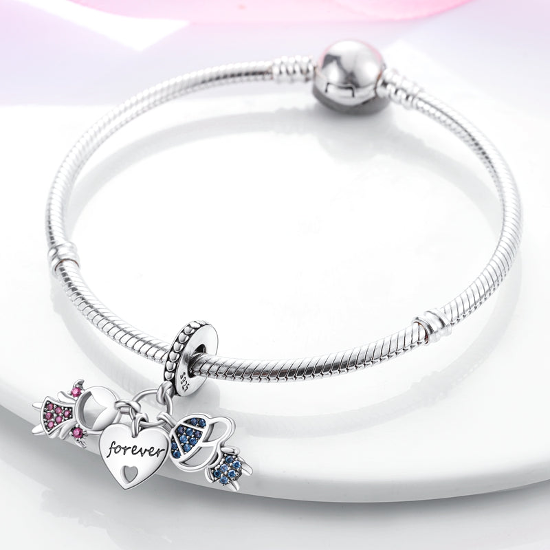 Original 925 Sterling Silver Beaded DIY Bracelet Necklace