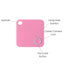 Smart Key Finder Mini Bluetooth GPS Tracker Device Car Motor Alarm Tile Wallet Keys Alarm Locator Realtime Kids Pets Anti-Lost - Korvel