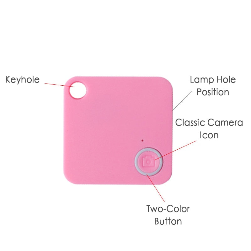 Smart Key Finder Mini Bluetooth GPS Tracker Device Car Motor Alarm Tile Wallet Keys Alarm Locator Realtime Kids Pets Anti-Lost - Korvel