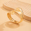Punk style exaggerated irregular folds personalized winding fish tail bracelet Bracelet - Korvel