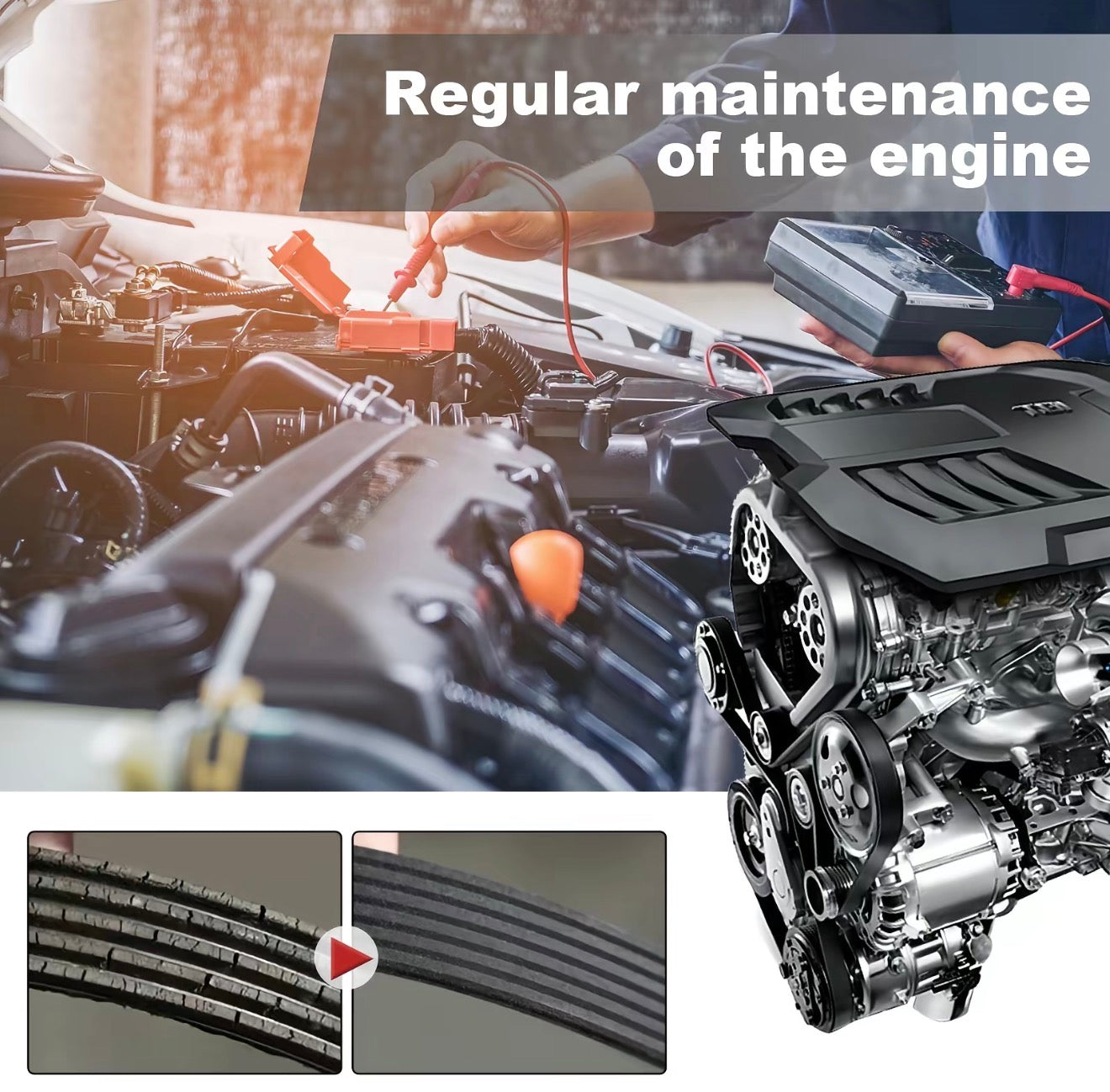 BeltGuard Anti-Squeal Spray for Automotive Belts