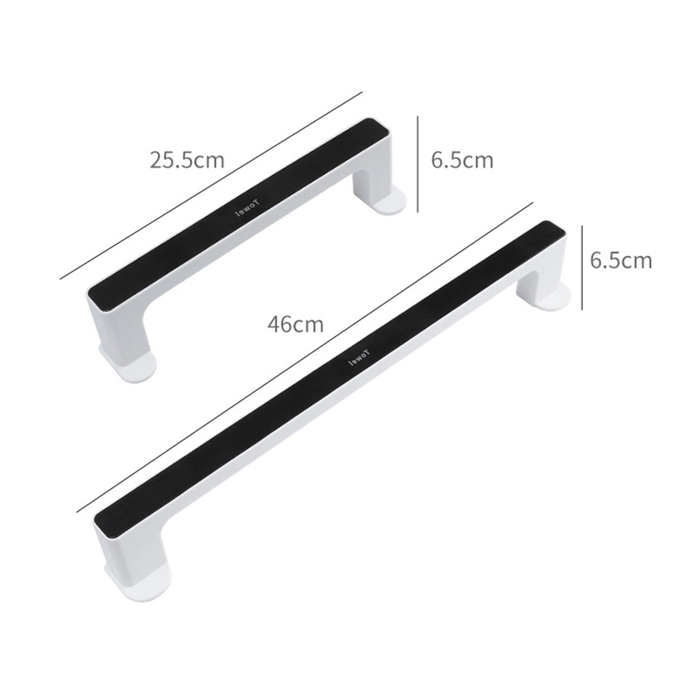 Towel Rack Punch Free Bathroom Bathroom Suction Cup Nordic Minimalist Creative Bath Towel Rack Rack Wall-Mounted Towel Bar - Korvel