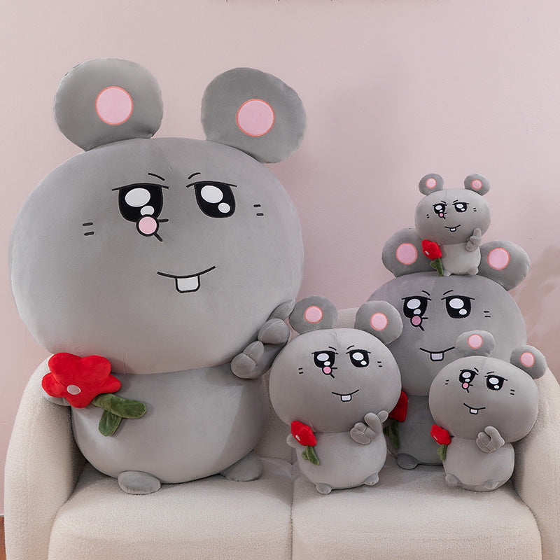 Muñeca de Peluche Meiji Mouse - Estilo Mochila Grande