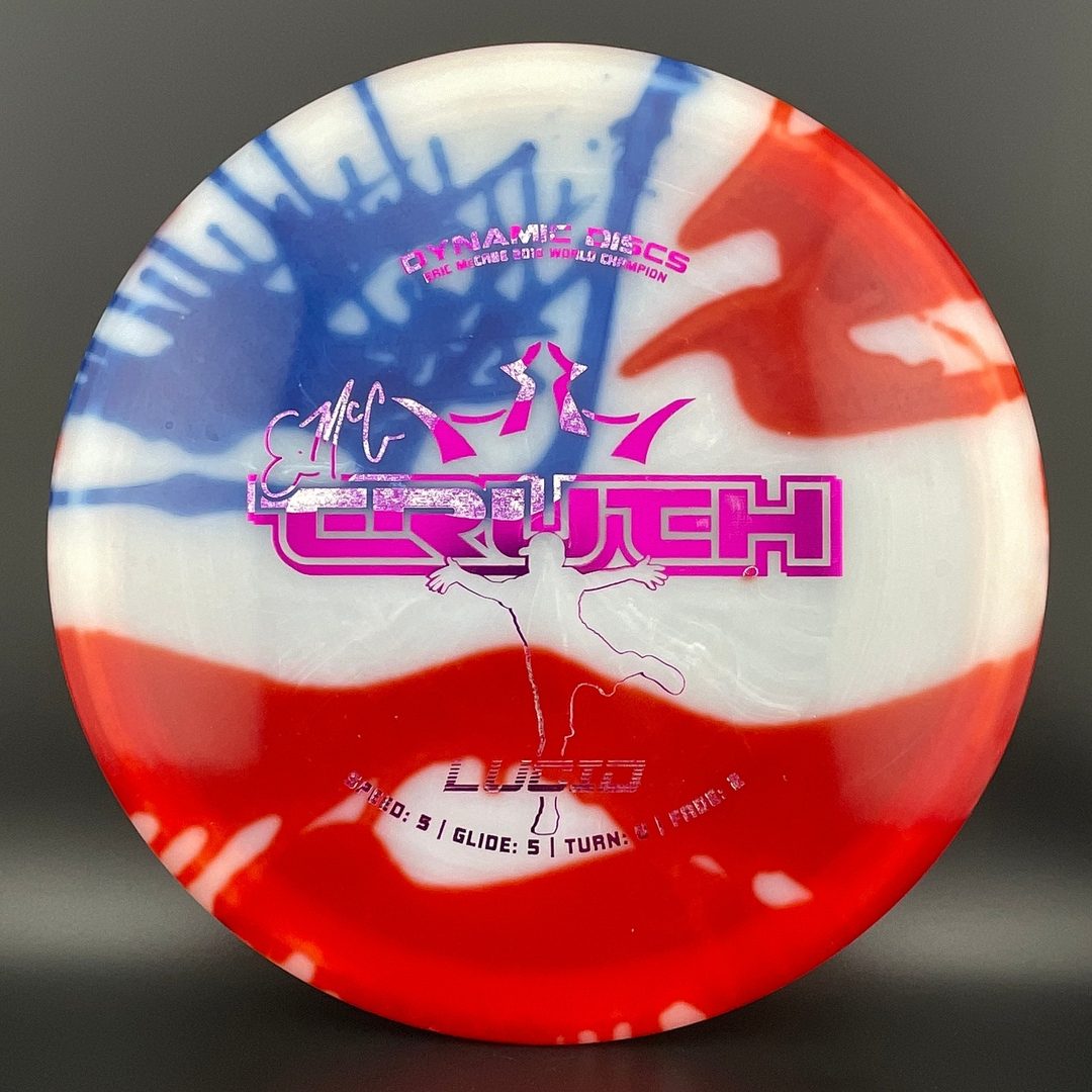 Lucid Emac Truth - MyDye American Flag Disc Golf Disc
