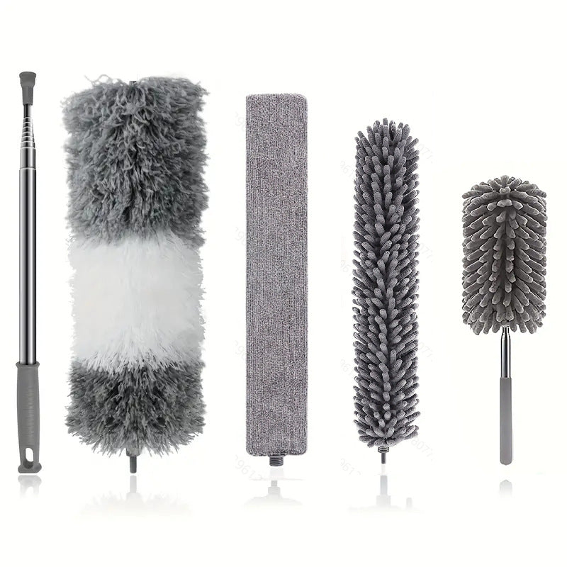 Duster for Home Dusting and Ceiling Cleaning with Extendable Handle - Korvel