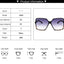Higody Fashion Women Oversize Sunglasses Gradient Plastic Brand Designer Female Sun Glasses UV400 lentes - Korvel