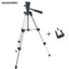 Professional Foldable Camera Tripod Holder Stand Screw 360 Degree Fluid Head Tripod Stabilizer Aluminum with Phone Holder - Korvel