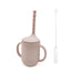 Silicone Baby Learning Drink Cup with Straw - Leak-Proof Design
