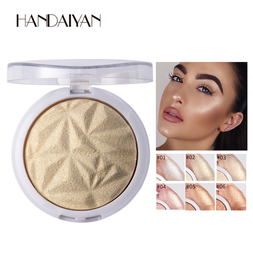 Makeup Monochromatic Diamond Polarized Highlight Powder Long-lasting Brightening, Fixing and Repairing Highlight Powder - Korvel