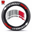 [One-piece set] Tire letter sticker one-piece set One-piece set Suitable for 4 tires No accessories included - Korvel