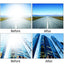 Gafas de sol clip-on polarizadas con espejo UV400