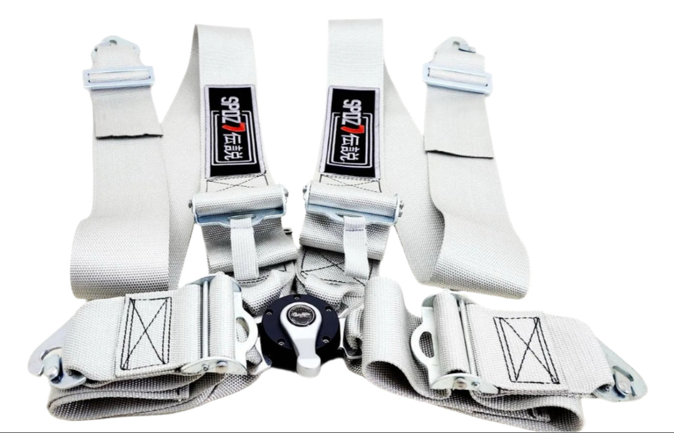 SPDZ1 X BallFix 4-Point 3” Racing Safety Harness for Ultimate Protection - Korvel