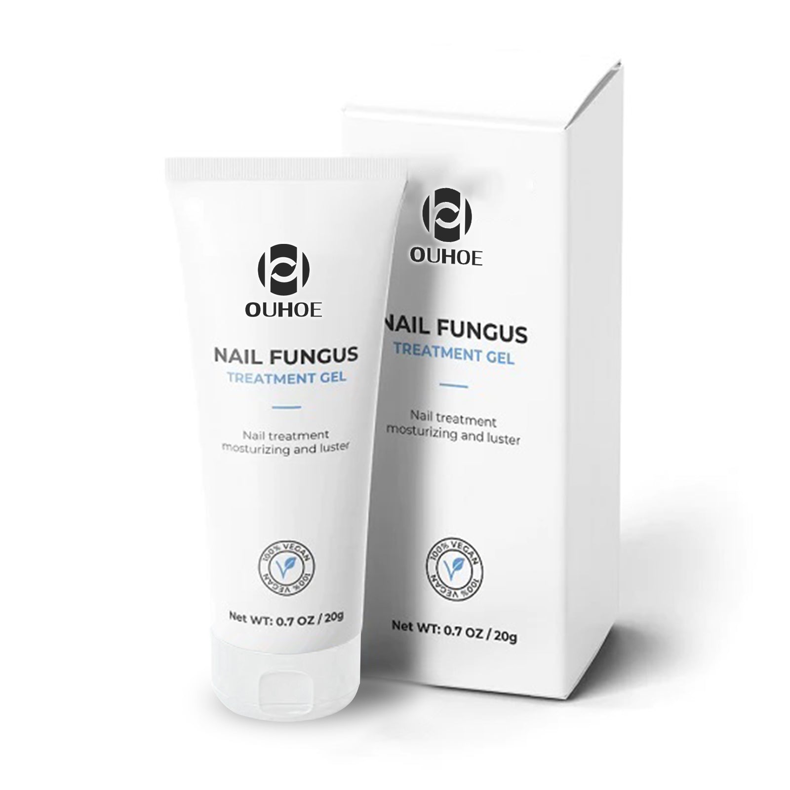 Nail Care Gel, Hand And Foot Gray Nails Soft Nail Shine Nail Thickening Nail Repair Gel - Korvel
