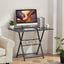 Bureau de bureau pliable compact pour petits espaces