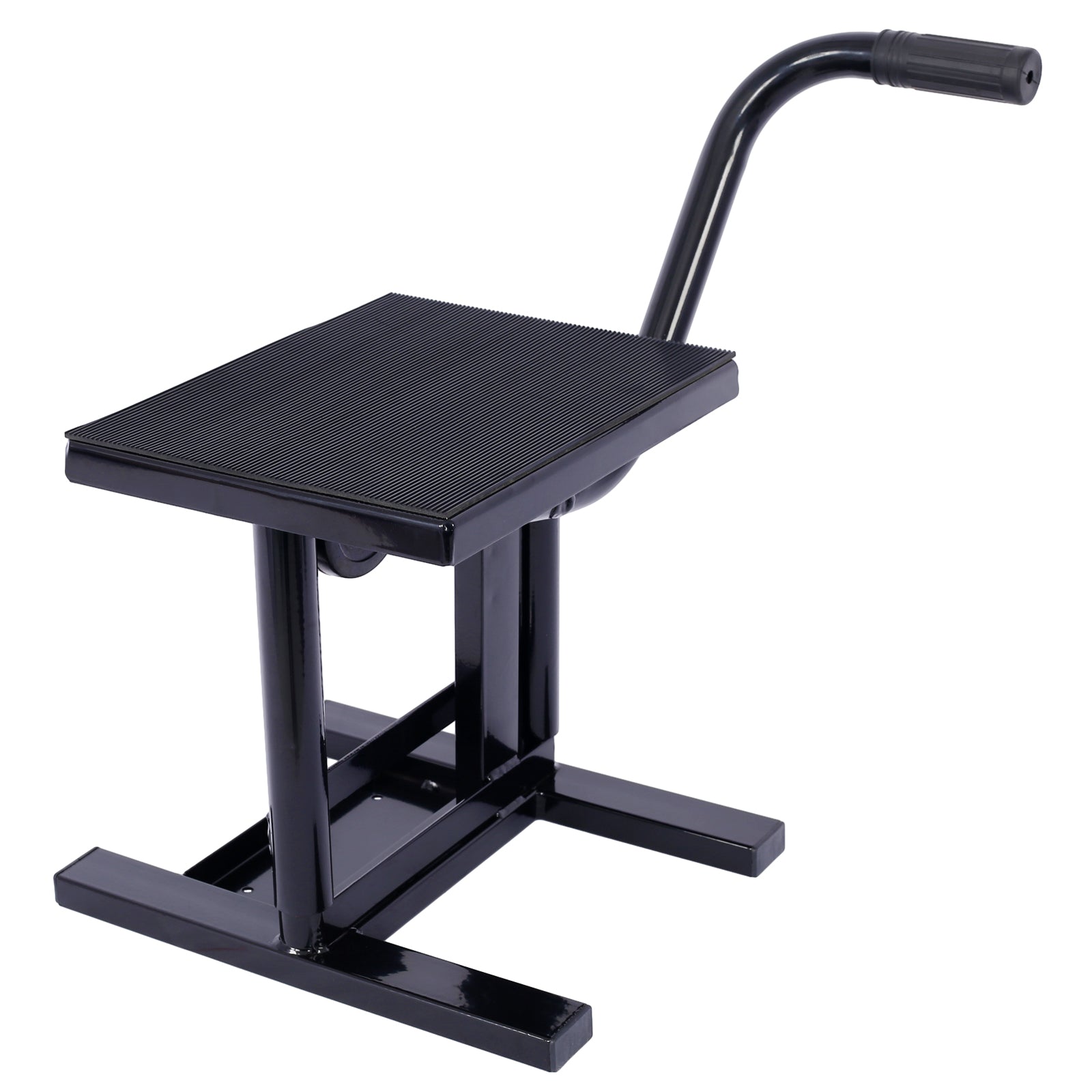 Motorcycle Dirt Bike Stands and Lifts Jack Stand Steel Lift 11"-16.5" Adjustable Height 330 LBS Load Capacity Heavy Duty Steel B - Korvel