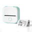 Phomemo Portable Mini Thermal Printer T02 Mini Pocket Label Printer DIY Self-adhesive Sticker Label Machine Various Label Paper - Korvel