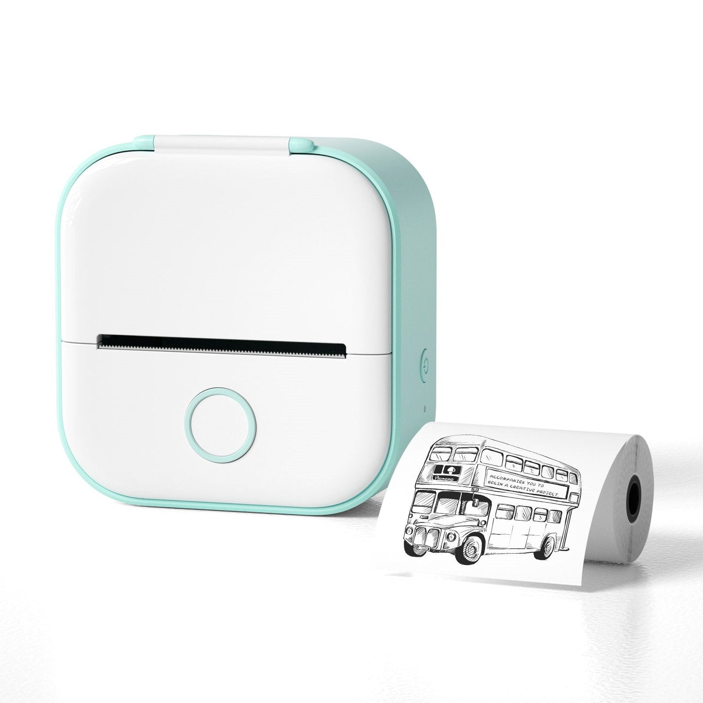 Phomemo Portable Mini Thermal Printer T02 Mini Pocket Label Printer DIY Self-adhesive Sticker Label Machine Various Label Paper - Korvel