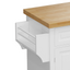Elegant Kitchen Island Cart with Storage and Locking Wheels