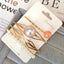 4PCS Colorful Bead Metal Hairpins for Women