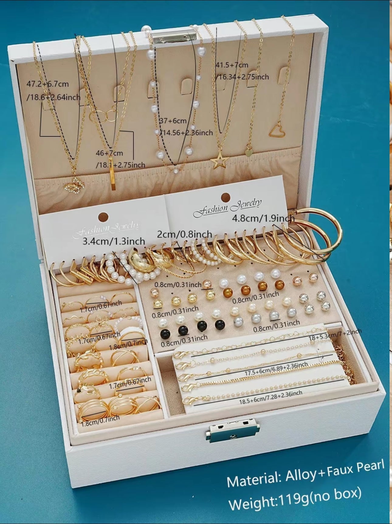 LuxePearl Charm Set - Korvel