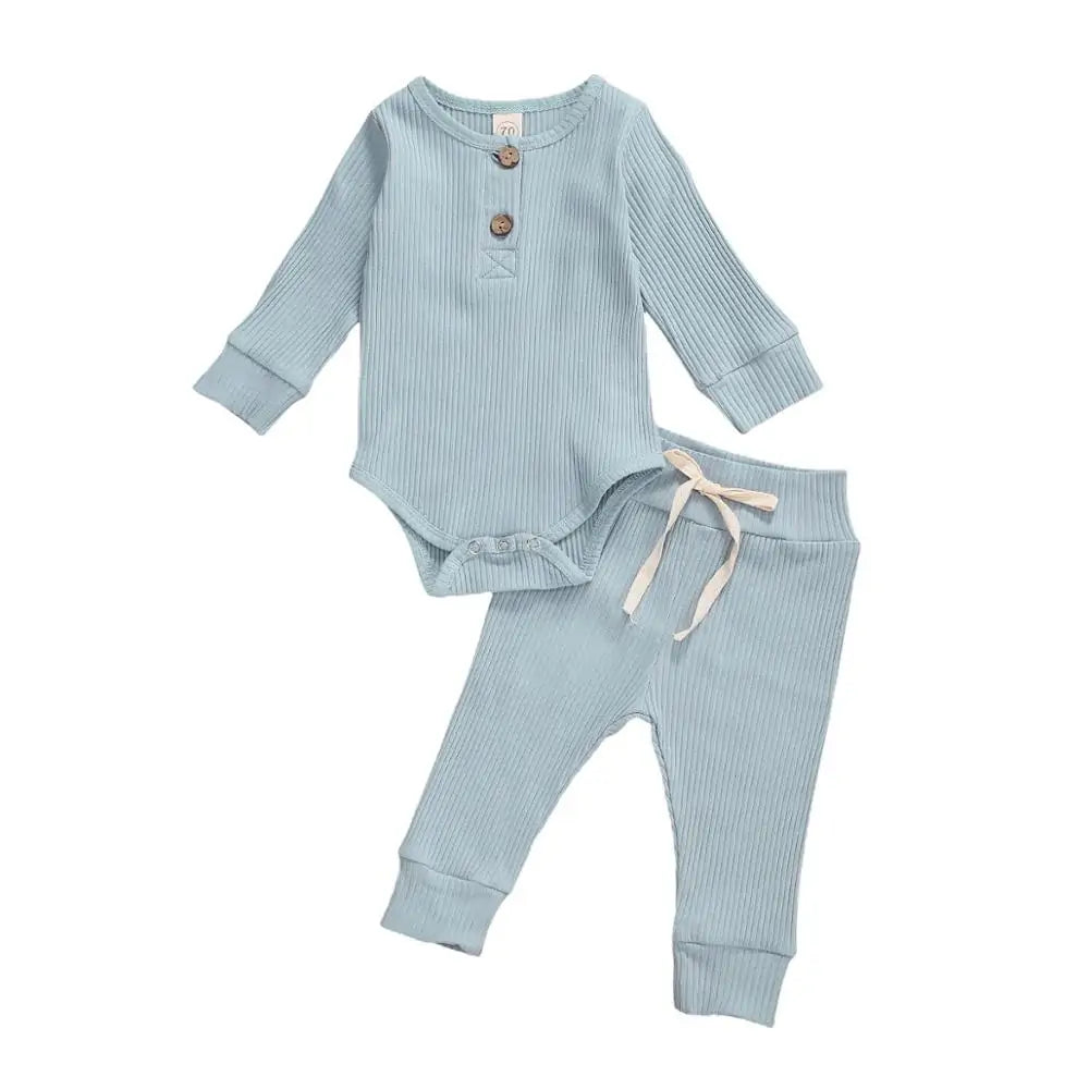 Conjunto de Punto Acogedor para Bebé Otoño