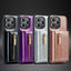 Coque de protection portefeuille M3 Glitter pour iPhone 14 Pro Max