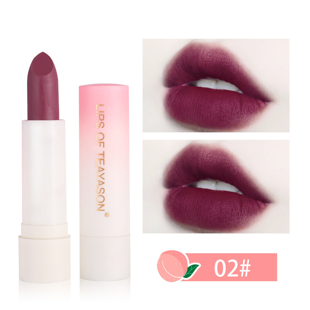 Matte Velvet Retro Red Peach Lipstick