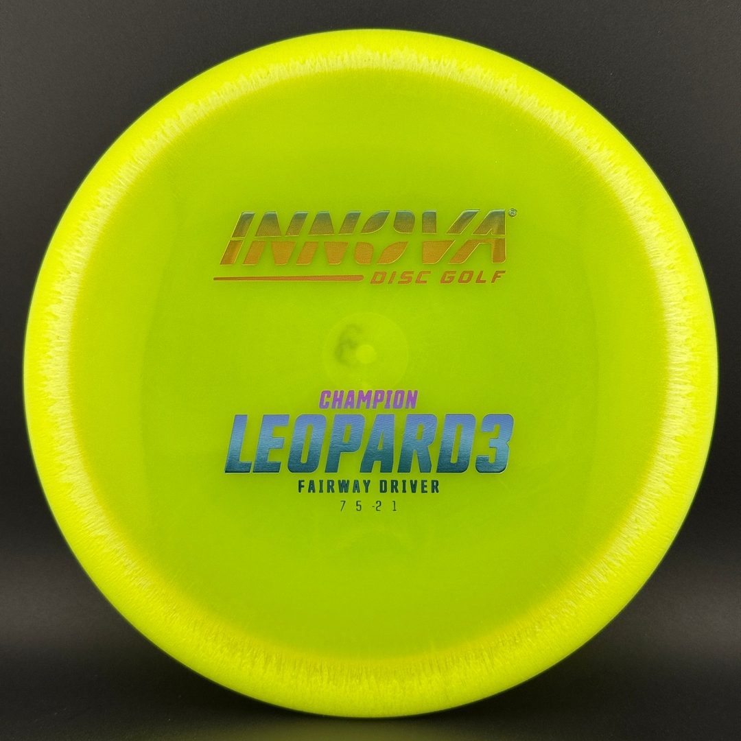 Innova Champion Leopard3 Disque de Golf - Jaune Dayglow