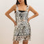 Cyberpunk nightclub style sexy slim fit backpack skirt Body Chain - Korvel