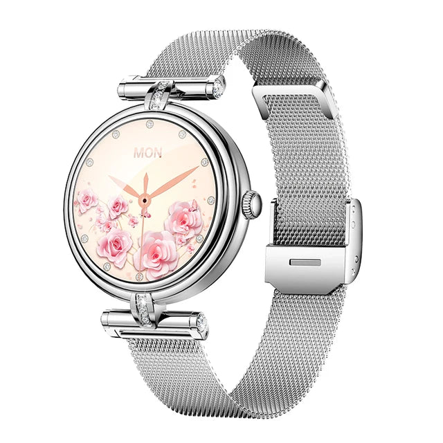 Montre intelligente AK62 pour femmes - Écran HD de 1,09 pouce