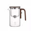Elegant Heat-Resistant Glass Tea Set with Magnetic Suction