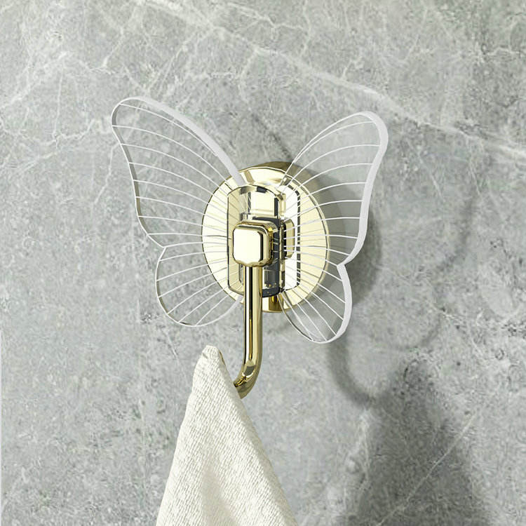 Three-Dimensional Butterfly Hook for Foyer and Keys