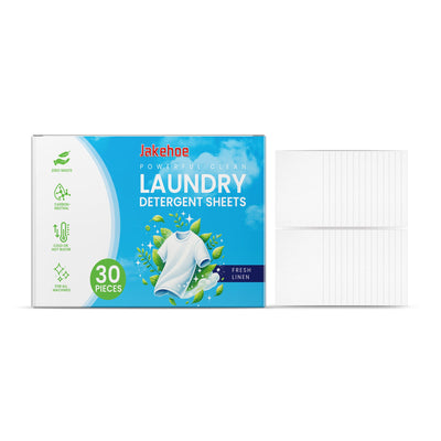 Laundry Detergent Sheet Gentle Cleaning And Decontamination Handy Household Laundry Bubble Paper - Korvel