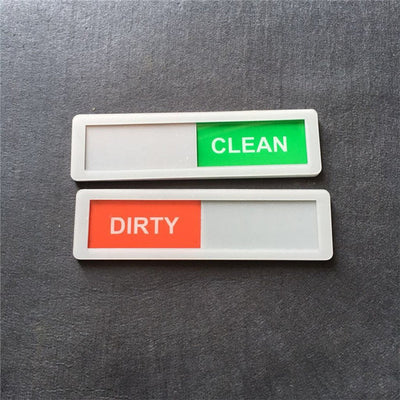 Magnetic Clean Dirty Dishwasher Sign for Home Decor