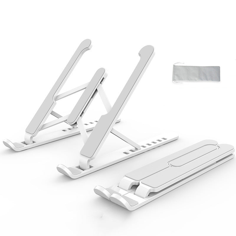 Universal Laptop Stand Adjustable Notebook Holder for Macbook Non-slip Foldable Cooling Base Bracket for Laptop/Tablet/phone - Korvel