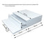 Premium Microwave Stand with Pull-Out Drawer - Space-Saving Organizer
