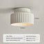Lumière de plafond LED nordique pour décoration intérieure