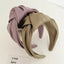 Bandeau en satin à large bord avec nœud tendance