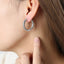 18K Gold-Plated Huggie Earrings - Korvel