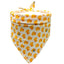 Bandana pour chien en coton premium style fruit