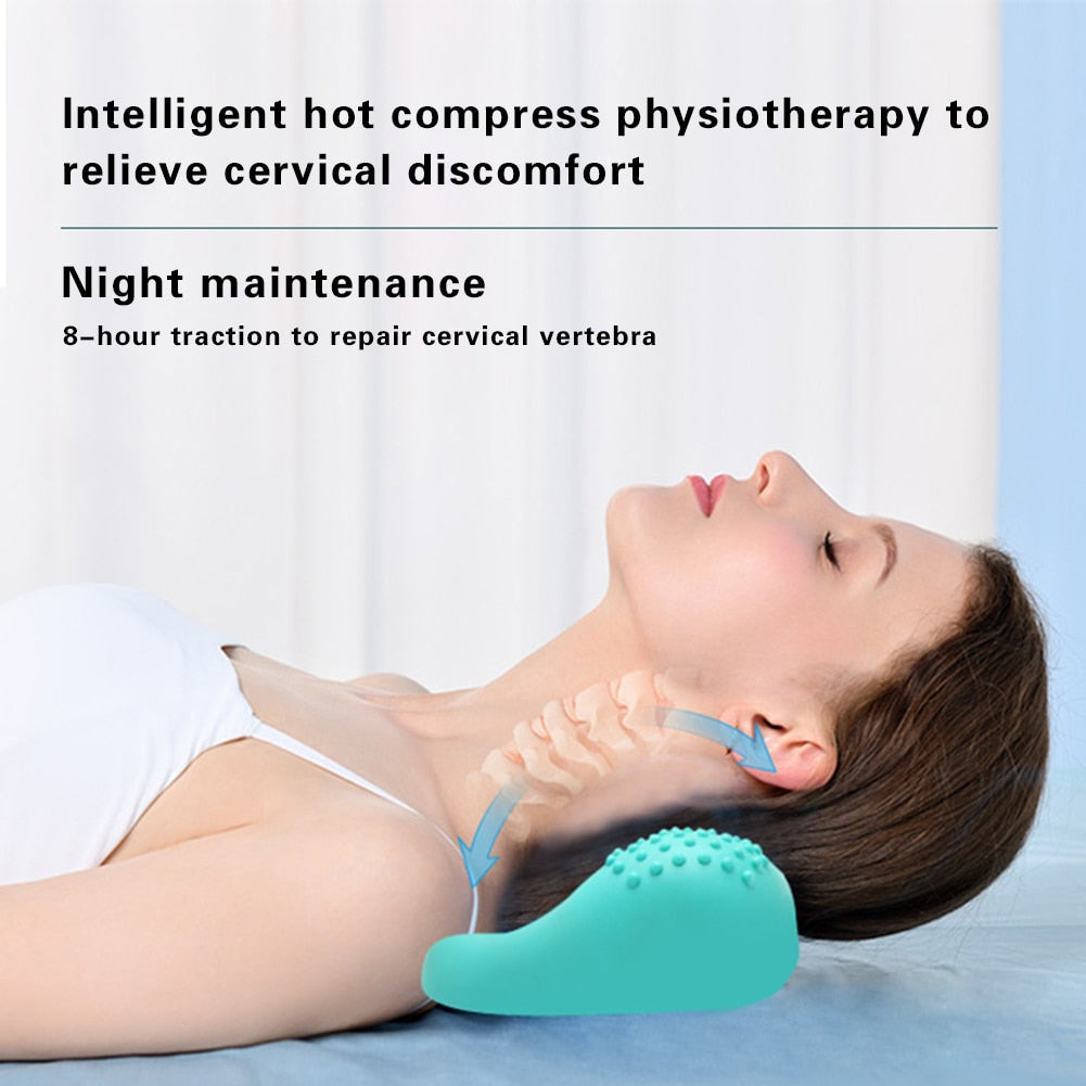 Cervical Spine Massage Pillow for Neck Support and Relaxation