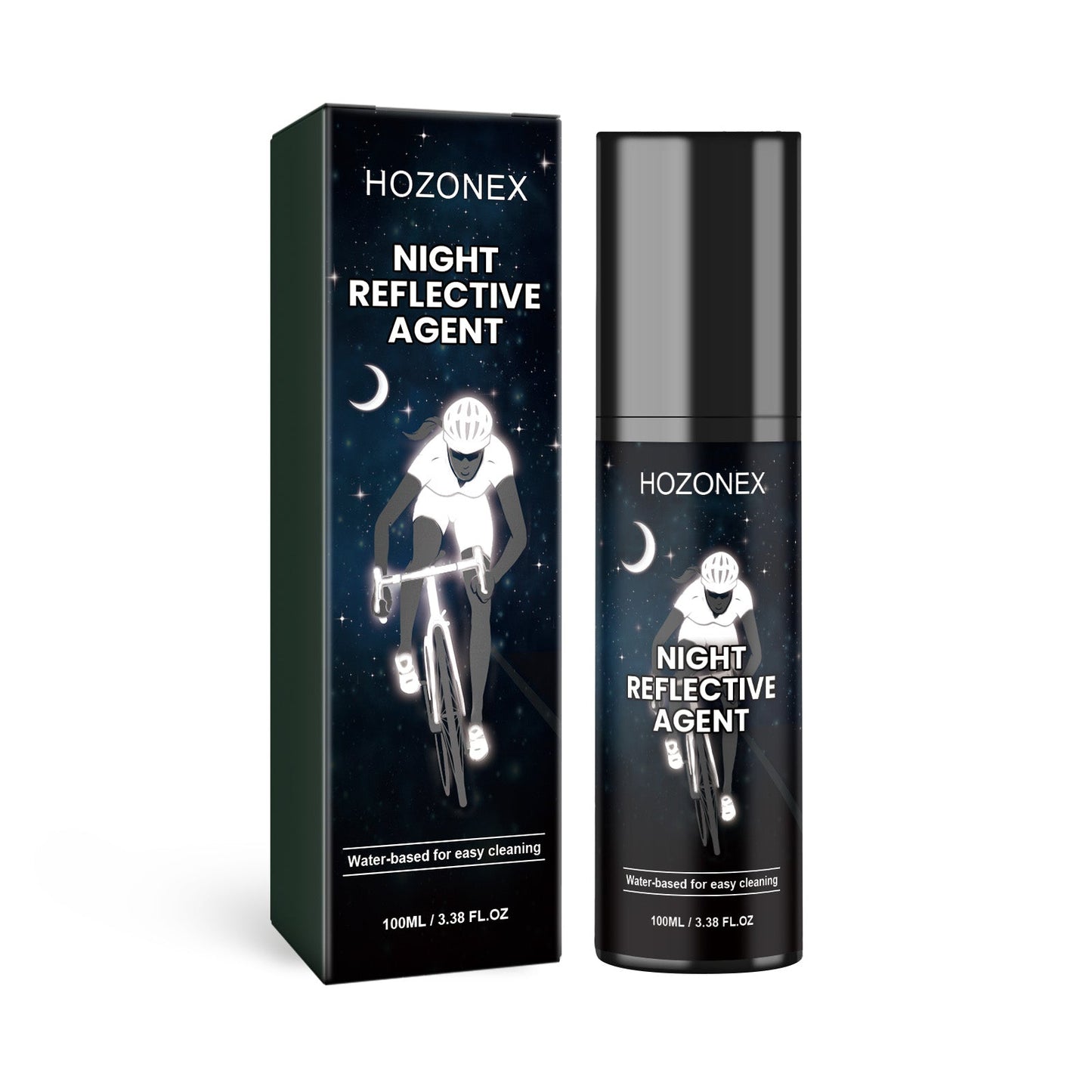 Hozonex Night Reflective Spray for Enhanced Visibility