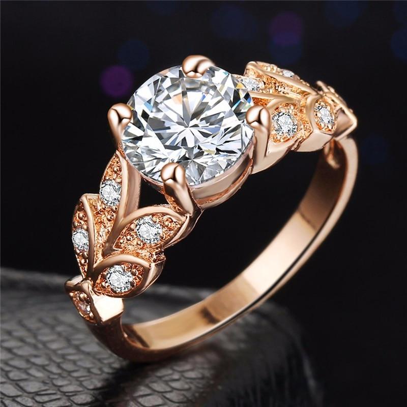 Crystal Silver Cubic Zirconia Wedding Ring - Korvel