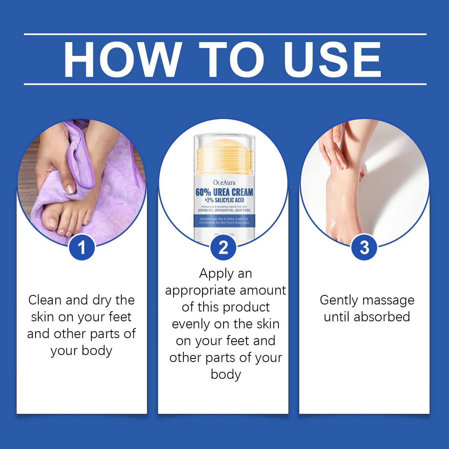 Hydrating Anti-Crack Foot Cream Moisturizing Foot Repair Heel Body Skin Care Cream - Korvel