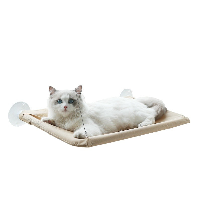 Premium Suction Cup Cat Hammock - Four Seasons Comfort