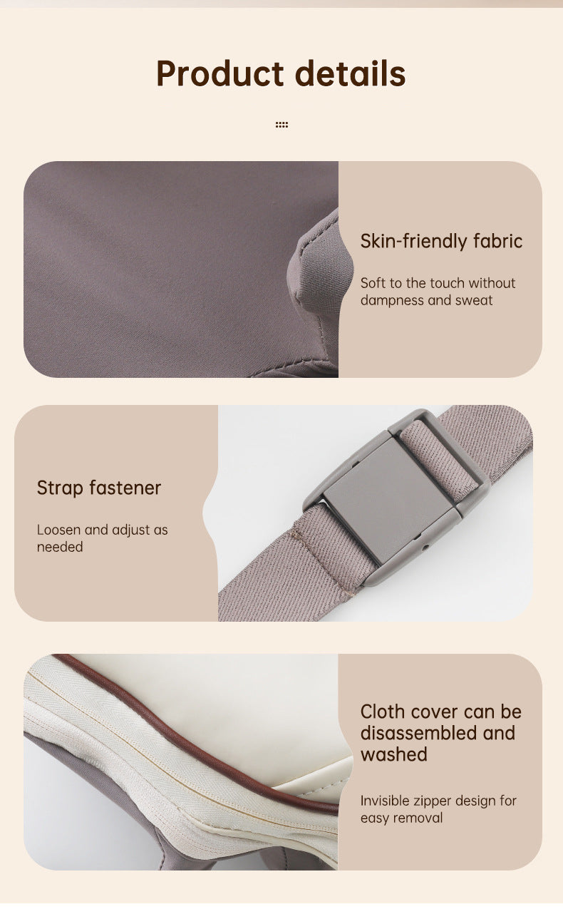 USB-C Rechargeable Kneading Massage Hot Compress Shiatsu Back Shoulder Neck Massager for Pain Relief - Korvel