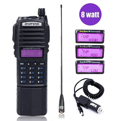 UV-82Plus Dual-Band Walkie Talkie with Long Range